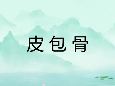 皮包骨