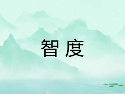 智度