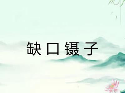缺口镊子