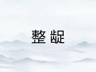整龊