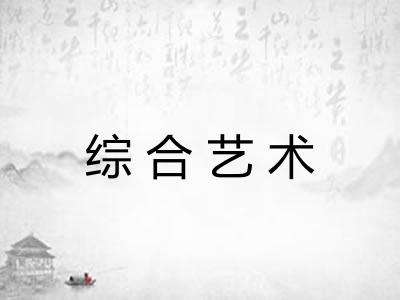 综合艺术 综合艺术