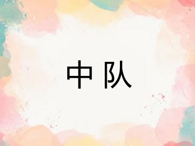 中队