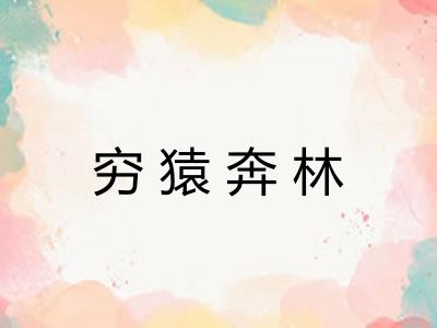 穷猿奔林