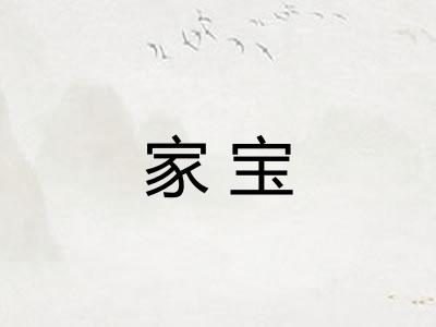 家宝