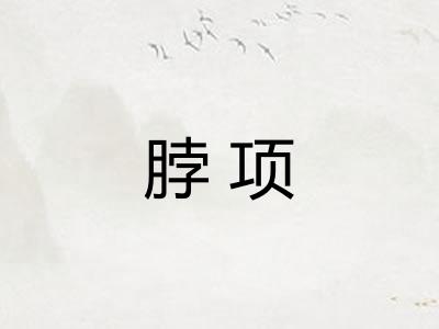 脖项