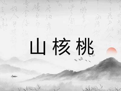 山核桃