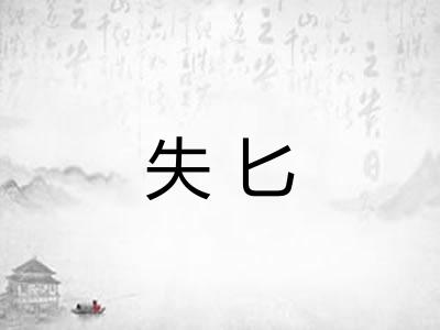 失匕