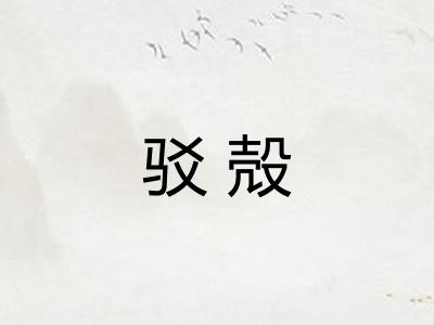 驳殻